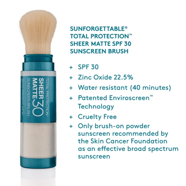 Sunforgettable® Total Protection® Sheer Matte SPF 30 Sunscreen Brush - Image 3